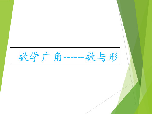 六年级上册数学课件 - 8数学广角-数与形  人教新课标(2014秋)   (共19张PPT)