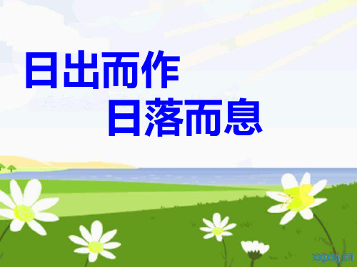 昼夜与生物