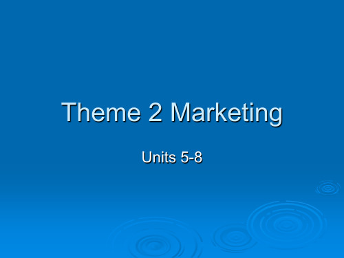 theme 2 Marketing