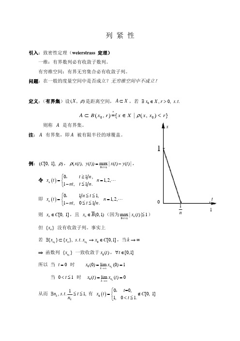 列紧性