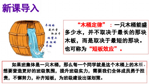 8.2 我与集体共成长 课件(26张PPT)-2023-2024学年统编版道德与法治七年级下册