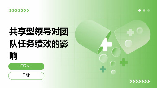 共享型领导对团队任务绩效的影响