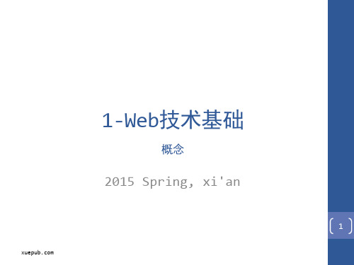 1-Web技术基础PPT课件
