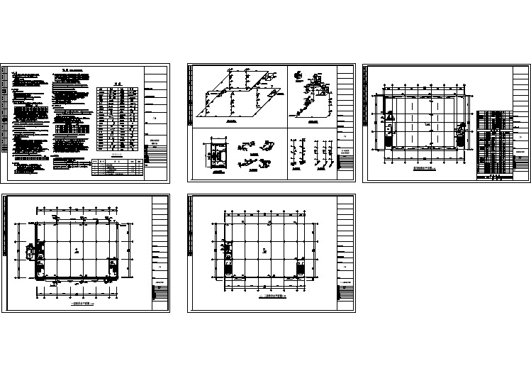 深圳某工业区厂房给排水设计施工图