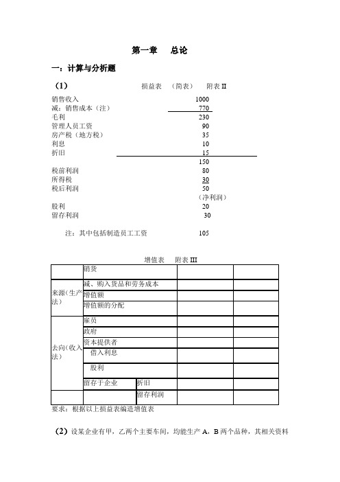 经济效益审计题目