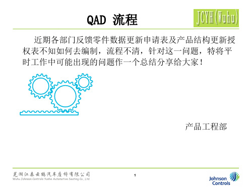 QAD系统总结