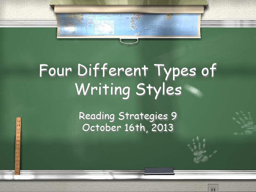 Four Different Types of Writing Styles：四种不同类型的写作风格