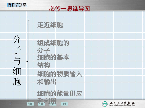 高一生物必修一思维导图第一章