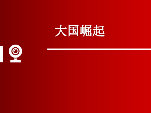 部编中考历史美国 专题复习