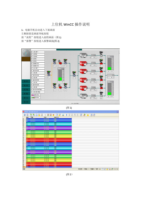 上位机WinCC操作说明