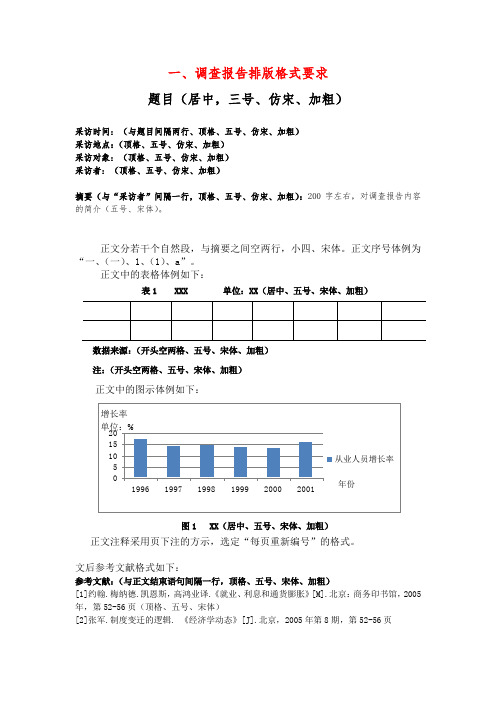 模板(寒假调查报告格式)