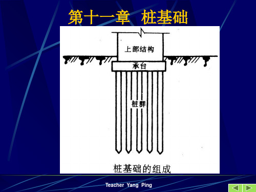 第七章桩基础复习课程