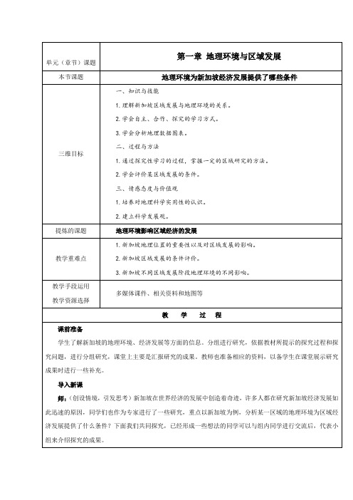 人教版高中地理必修3《地理环境为新加坡经济发展提供了哪些条件》_39