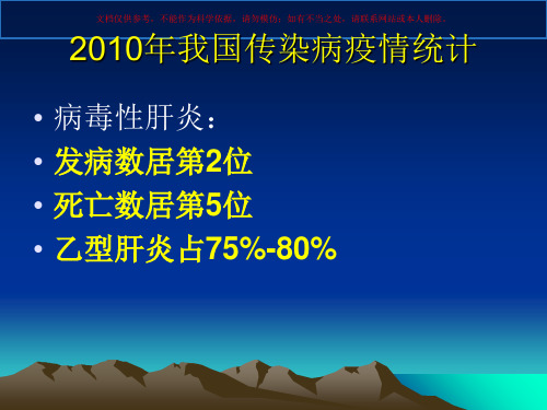 肝炎病毒甲肝乙肝丙肝课件