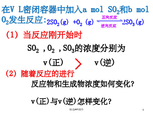 化学平衡状态判断ppt课件