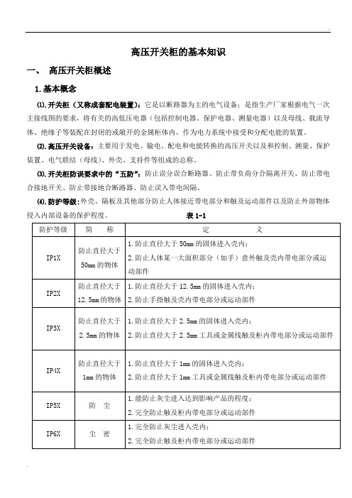 高压开关柜基本知识 (2)