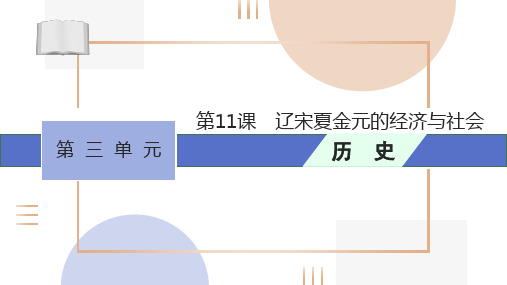 中外历史纲要上册历史课件第11课辽宋夏金元的经济与社会_3