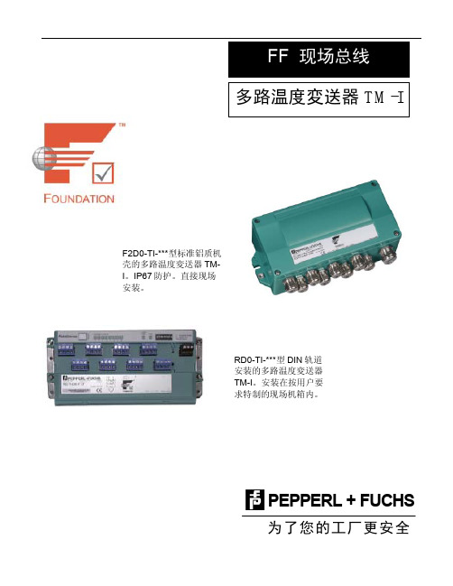 FF总线多路温度变送器