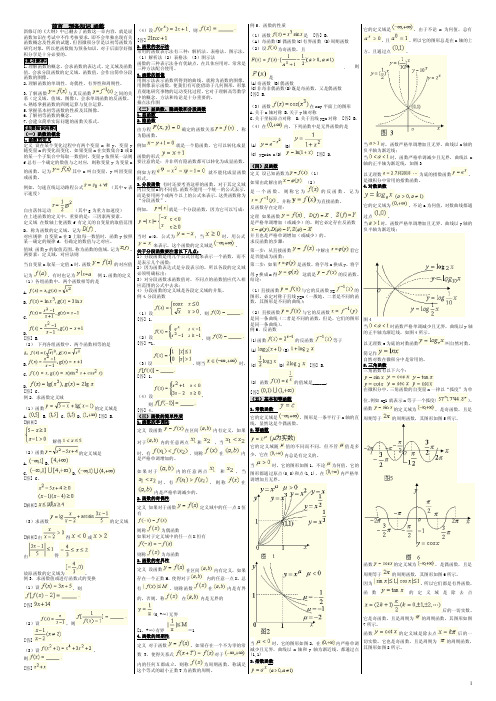 成人高考(专升本)高等数学(一)知识点复习资料