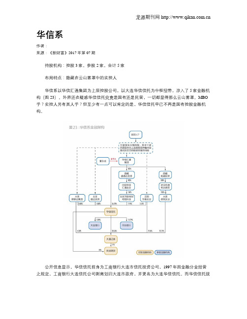 华信系