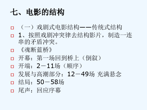 电影结构