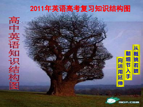 2011年英语高考知识结构图课件(全国通用)