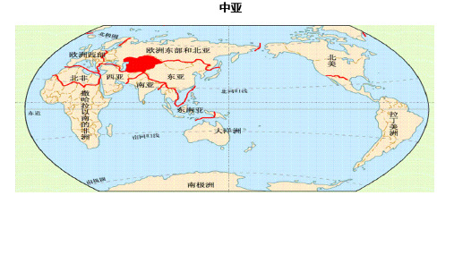 高二地理区域地理专题复习——中亚(共26张PPT)