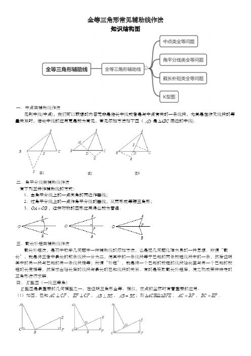 全等三角形常见辅助线