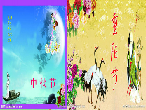 九月九日忆山东兄弟PPT幻灯片PPT