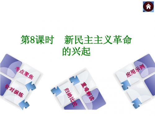 【中考复习方案 北师大版】2014届中考历史复习