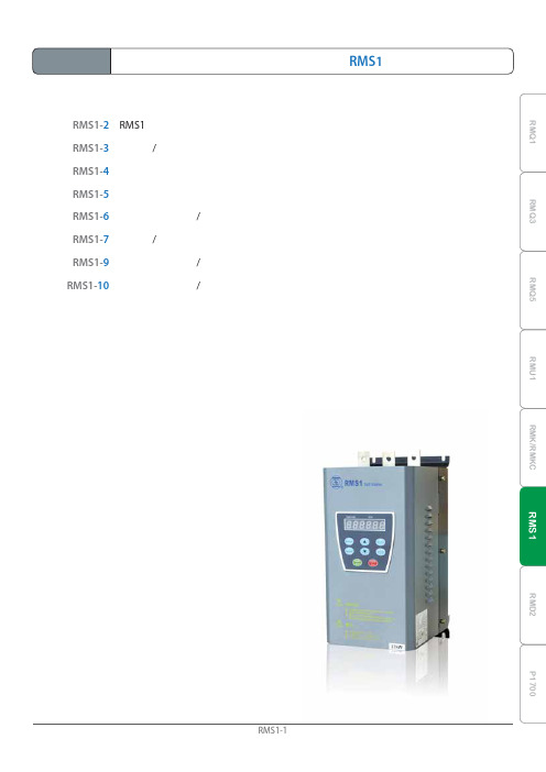 RMS1系列电动机保护器