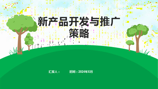 新产品开发与推广策略