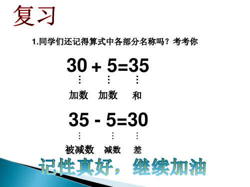 整十数加减整十数ppt课件
