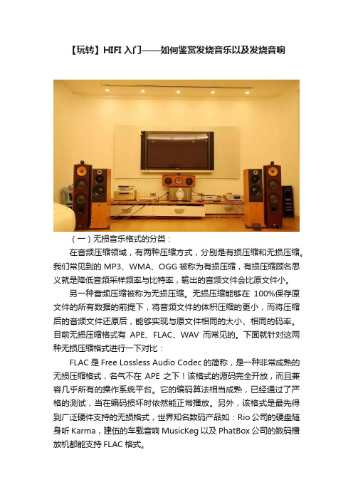 【玩转】HIFI入门——如何鉴赏发烧音乐以及发烧音响