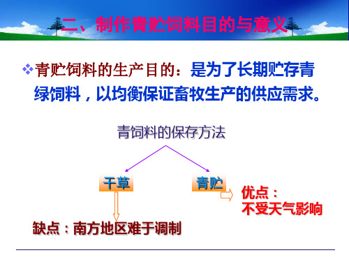 塑料袋青贮的优缺点