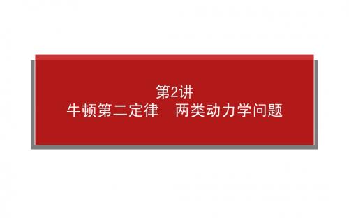 2015物理全程复习名师专用精品课件：3.2