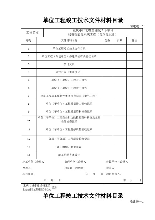 渝建竣表格新表