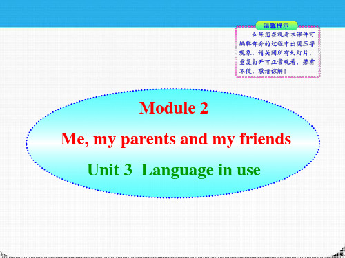 七年级英语上册-Module-2-Unit-3Language-in-use同步授课课件-外研版