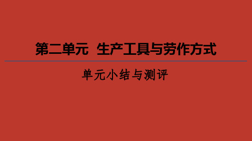 新教材人教版历史选择性必修2课件第2单元单元小结与测评_3