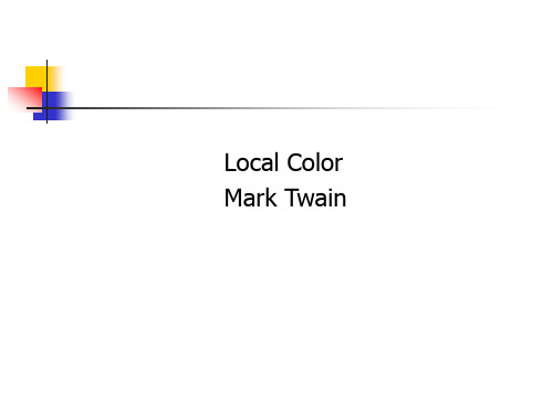 Local+Color+%26+Mark+Twain