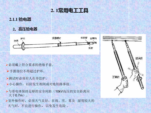 最新常用电工工具及仪表的使用PPT课件