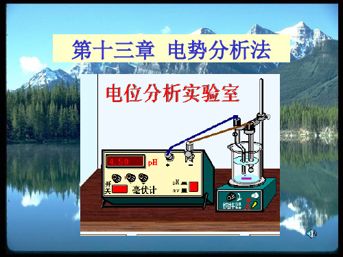 十三章节电势分析法