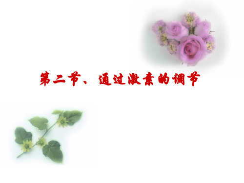 高中生物必修三课件：2.2.1通过激素的调节(共30张PPT)