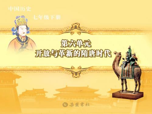 (新)岳麓版七年级历史下册课件 第26课 唐代的社会风尚与对外交往
