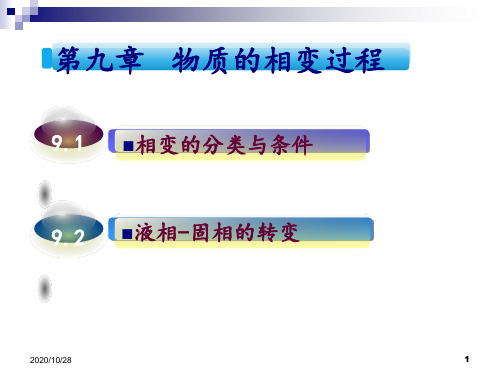 第九章 相变过程 ppt课件