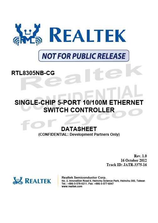 RTL8305NB-CG_Datasheet_1.0_for Zycoo