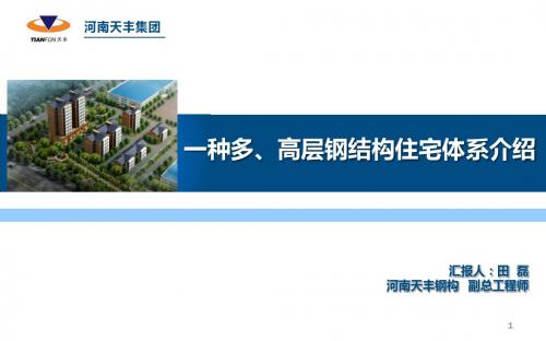 一种多、高层钢结构住宅体系