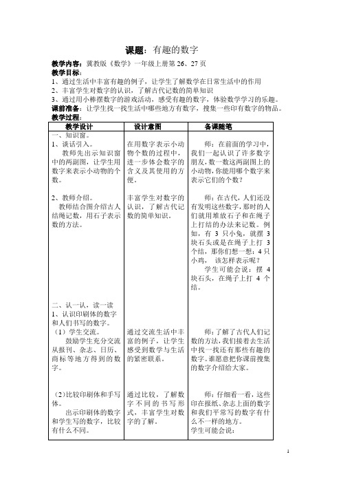 有趣的数字