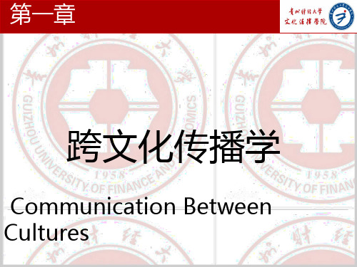 跨文化传播学教学PPT演示课件