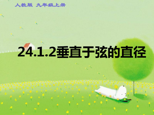 24.1.2 垂直于弦的直径(第一课时)